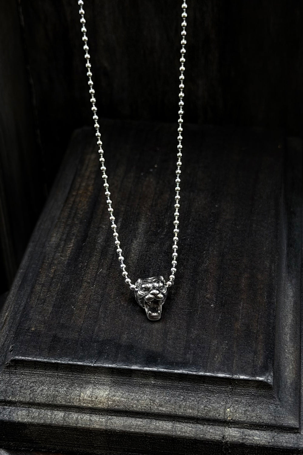 Gothic Lion Head Necklace