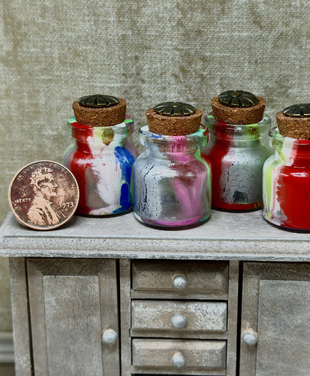 Miniature Modern Art Piece