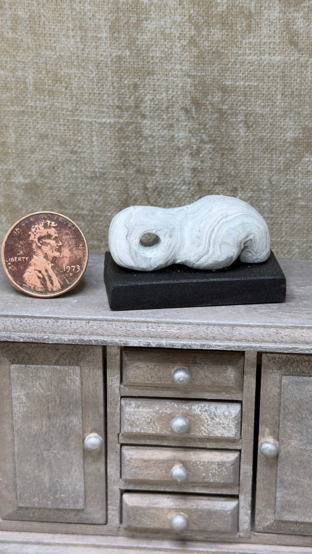 Miniature Mid-Century Modern Sculpture