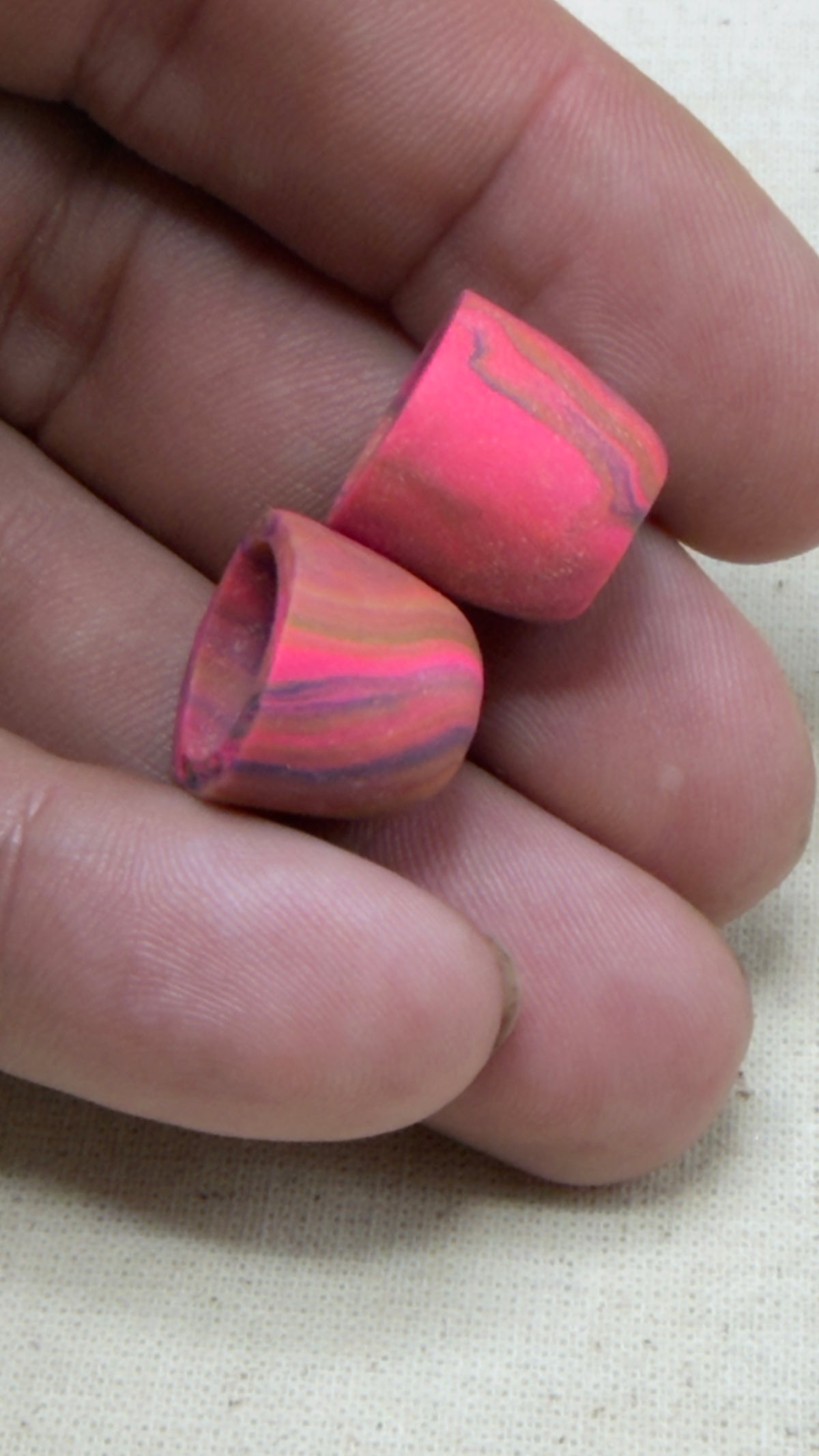 Pink Miniature Table Pots Set