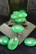 Green Fluorite Palm Stone