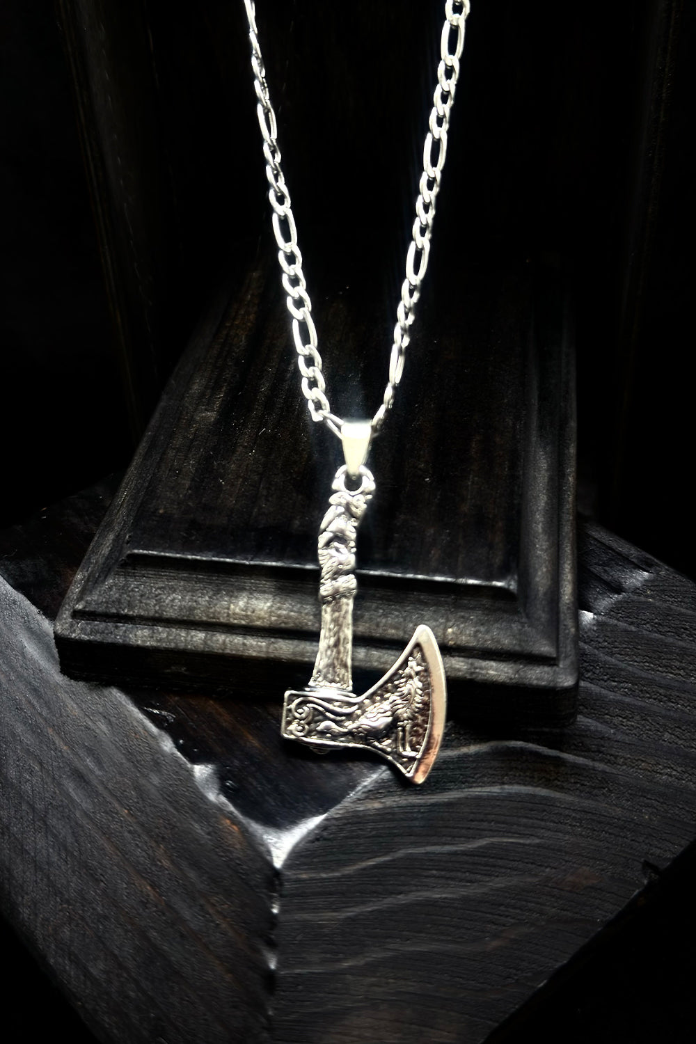 Battle Axe Pendant Necklace