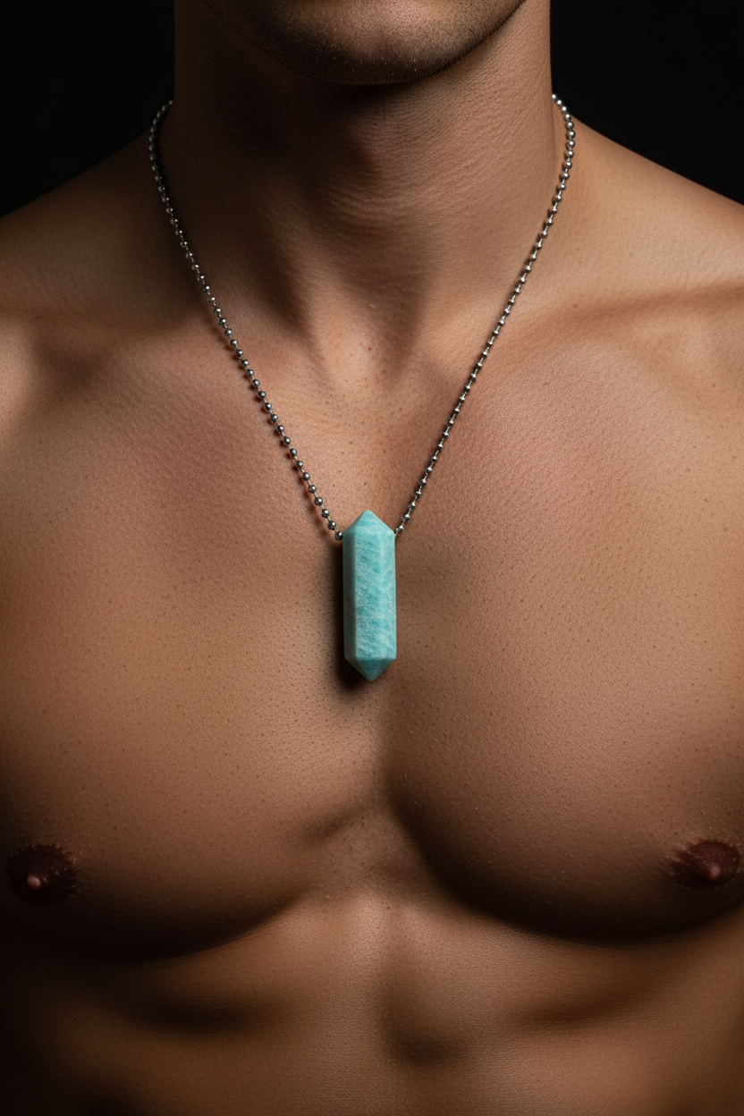 Amazonite - Chest Shot