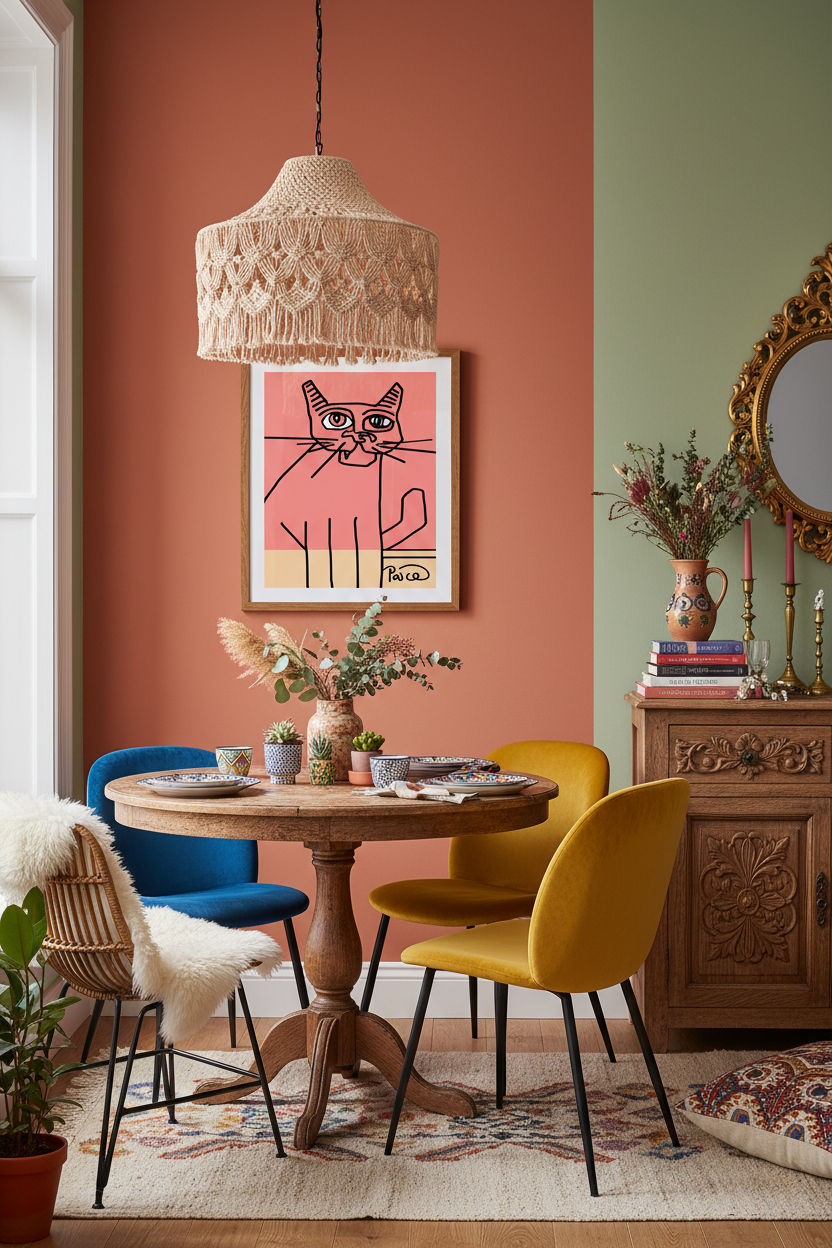 Cat Print Interior 2