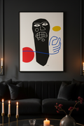 CT01 — Dark Living Room