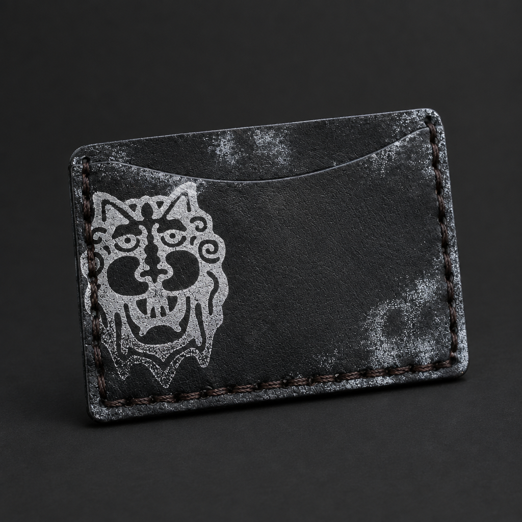 Dark card wallet product photo