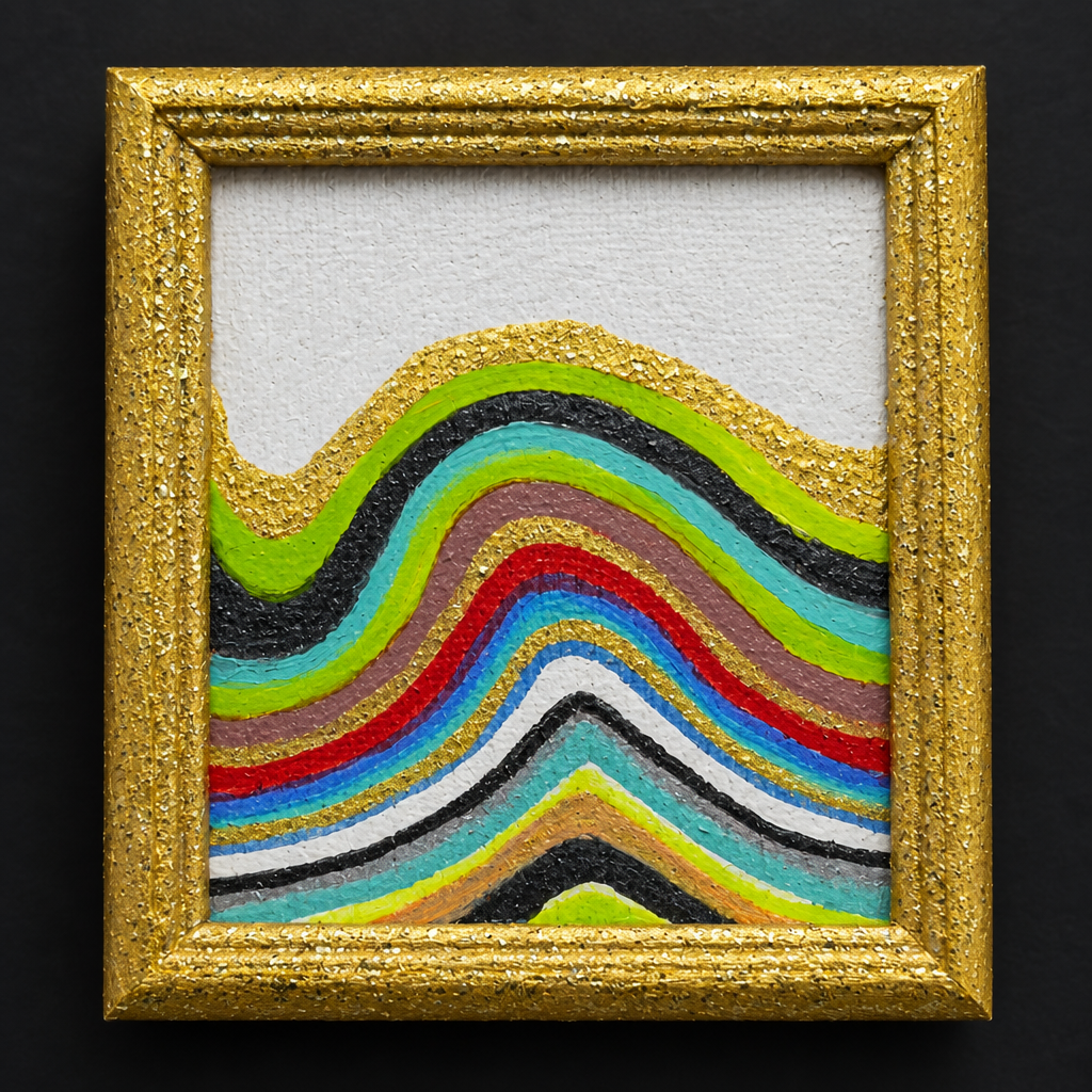 Frame and paint detail