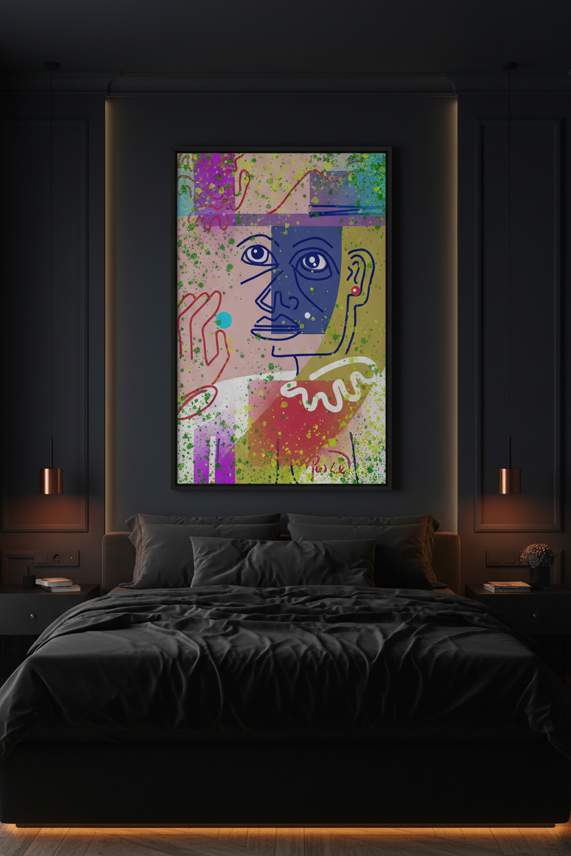 HEY! Focal Wall Bedroom