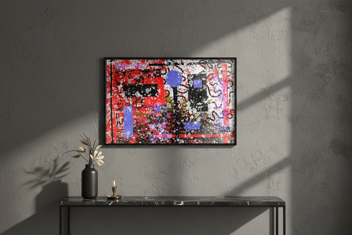 Horizontal living room product shot