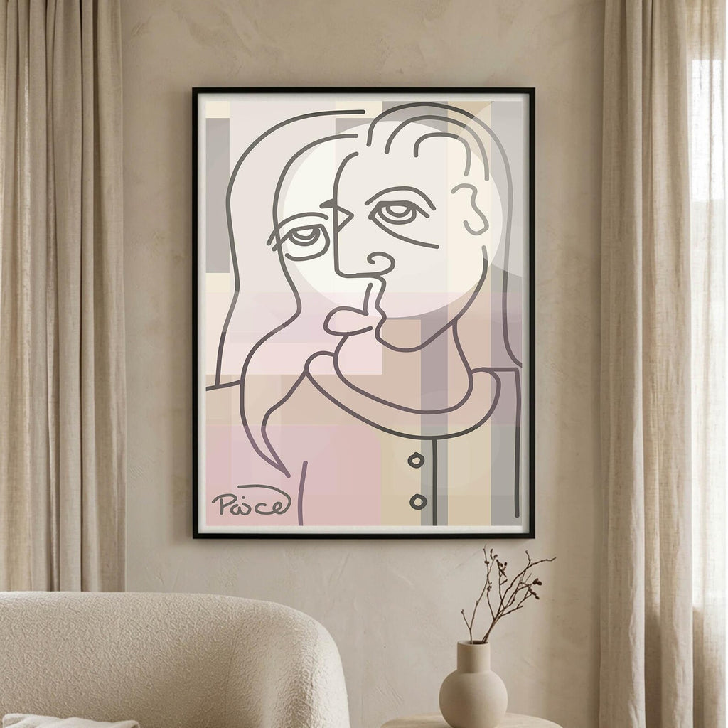 Sassy Kiss — Digital Art Download
