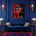 Red Woman — Digital Art Download