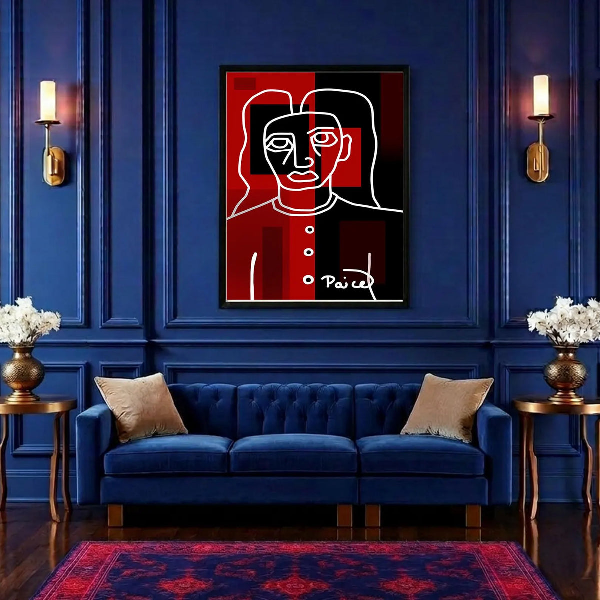 Red Woman — Digital Art Download