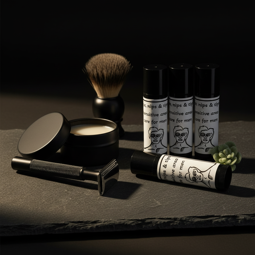 Lip Balm – Grooming Flatlay