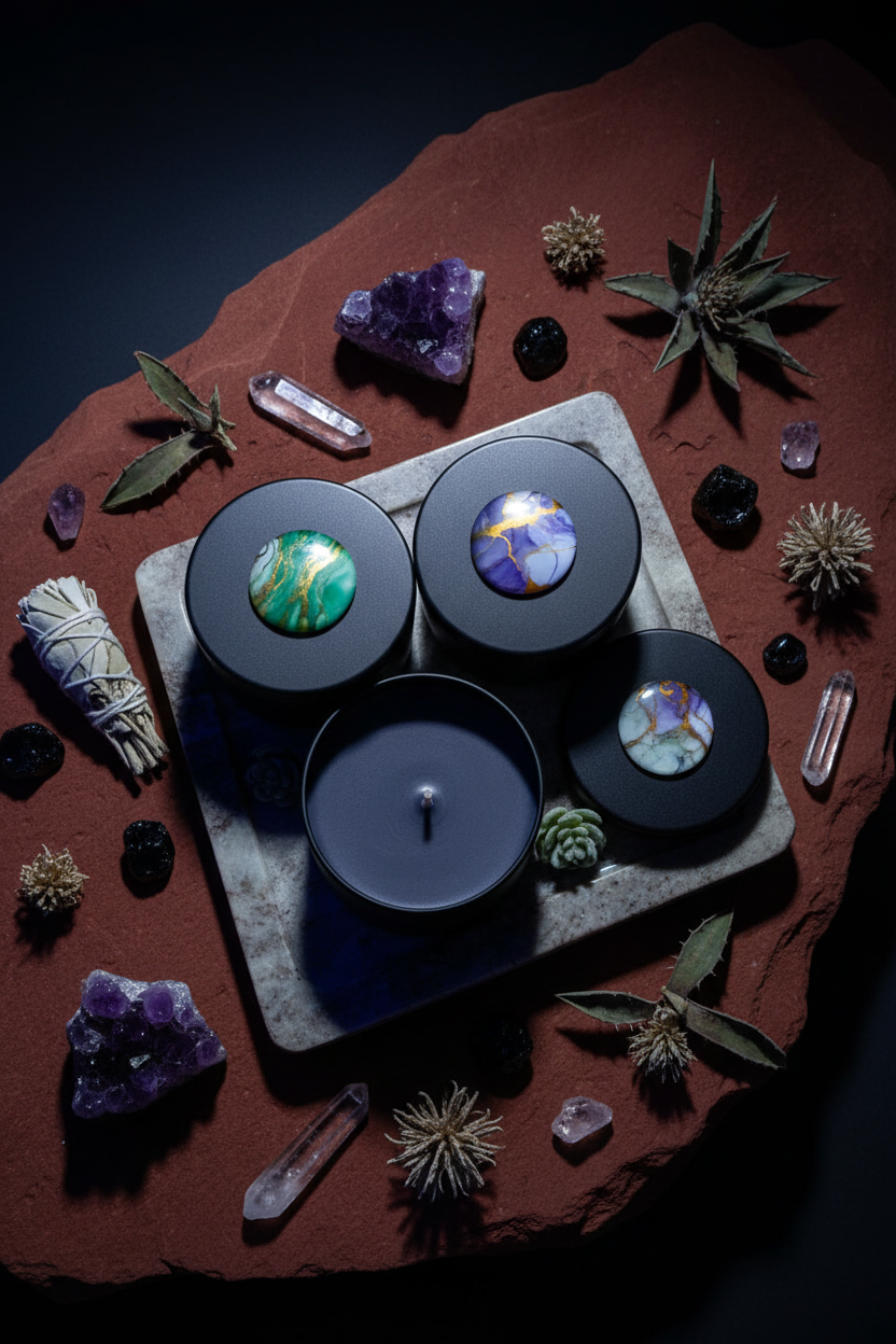 Midnight Star - Crystal Flatlay
