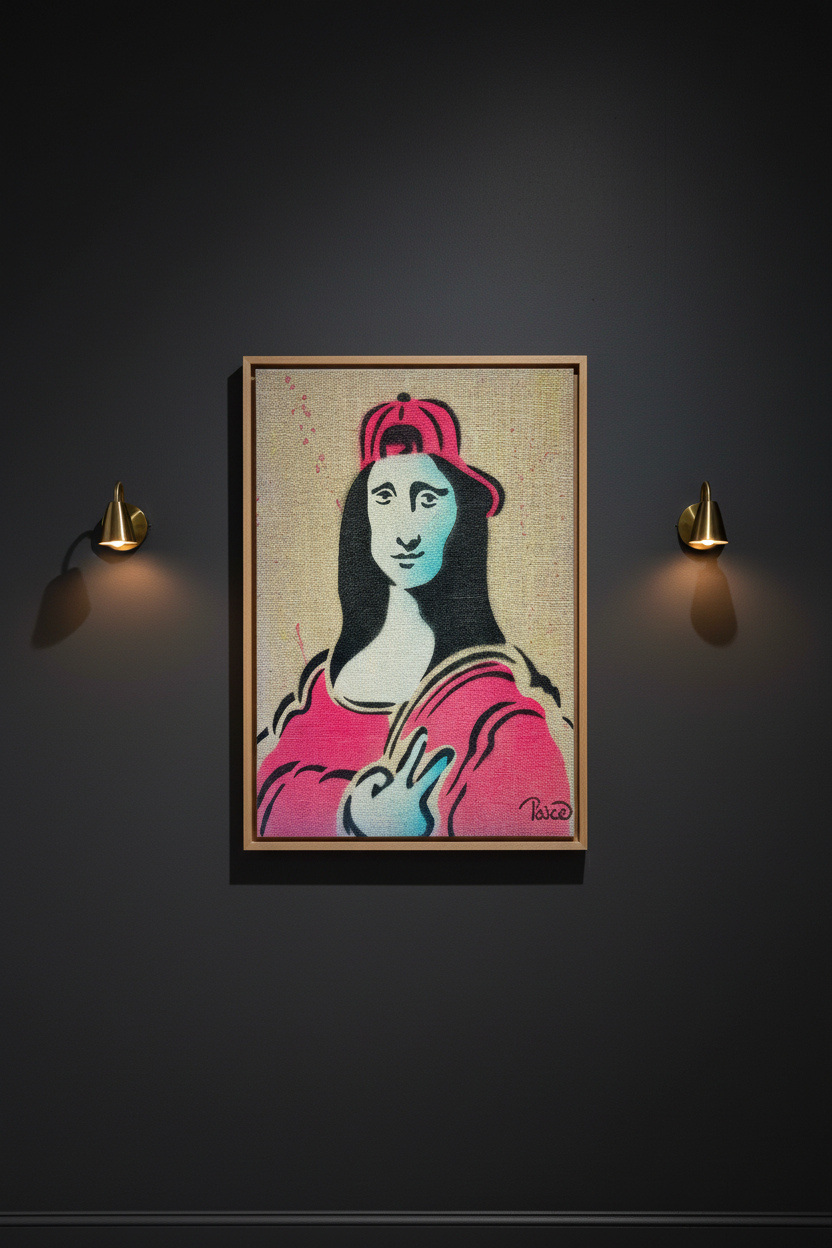 Mona 3 — Dark Gallery Wall