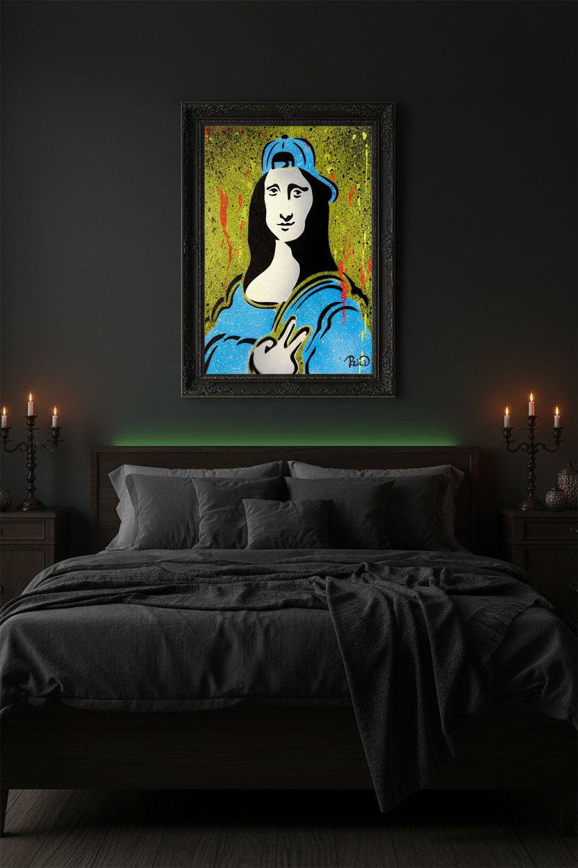 Mona Green — Dark Bedroom