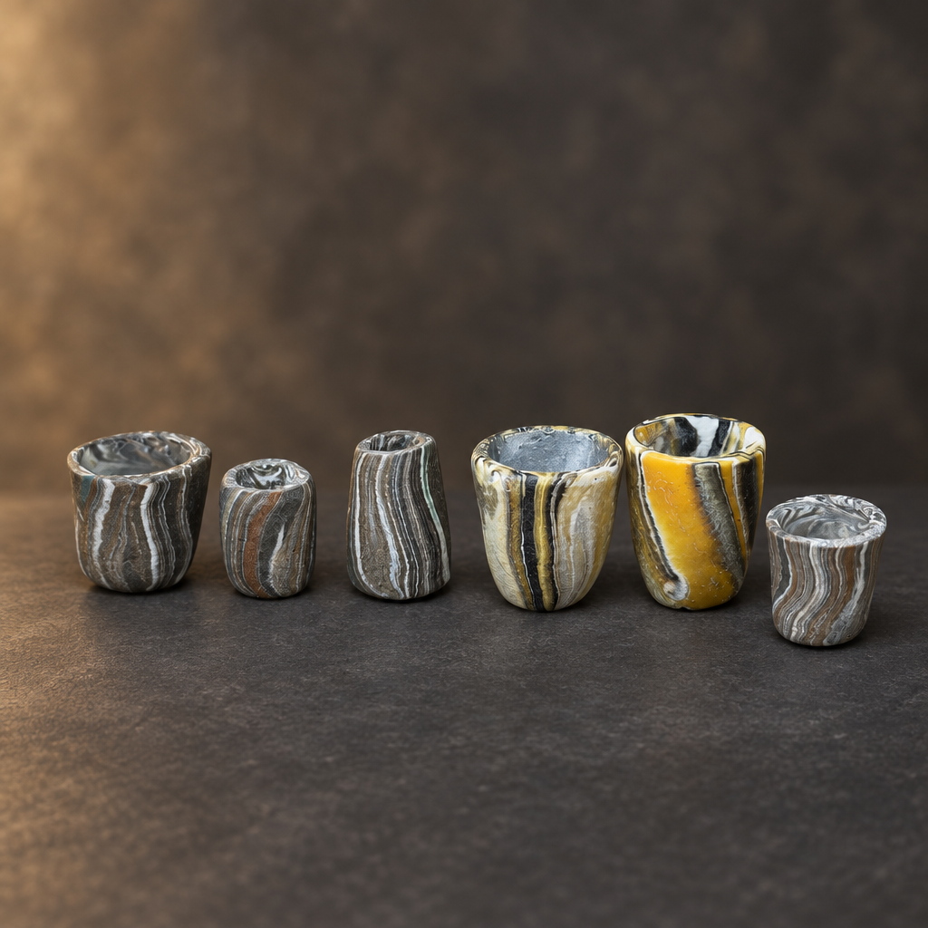Moody photo option for the six miniature vessels