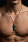 Moss Agate - Chest Shot