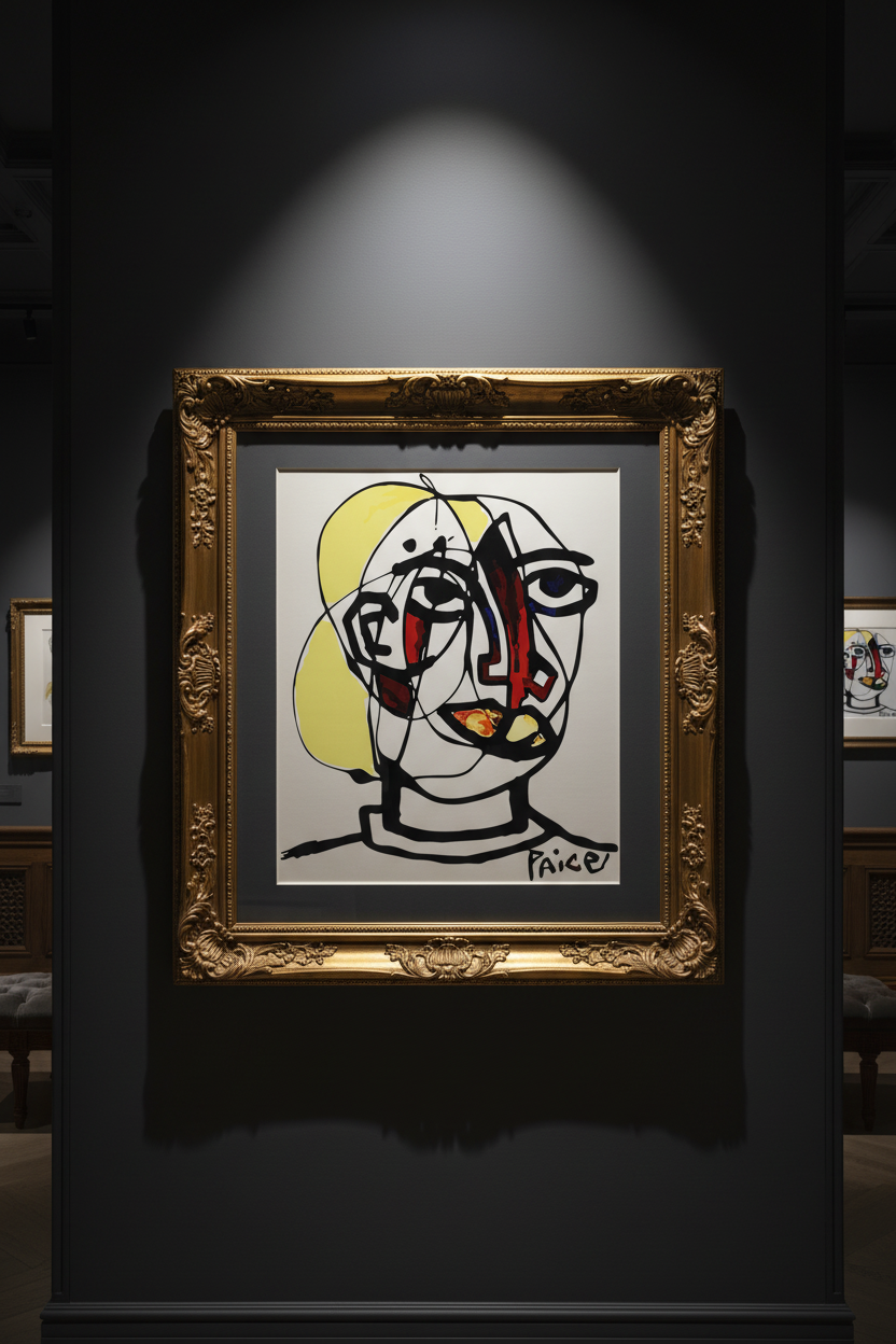 New Listing - Gold Frame Portrait