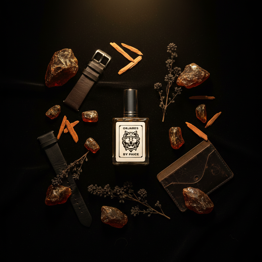 Orjares – Dark Flatlay