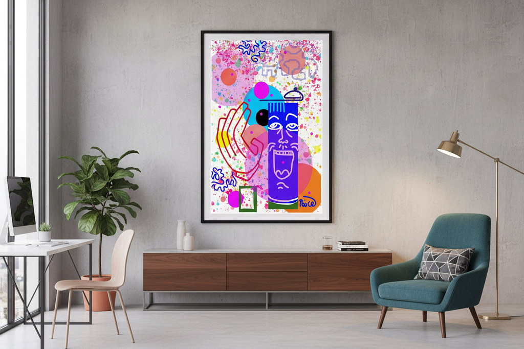 Paice Art in Home & Office Setting