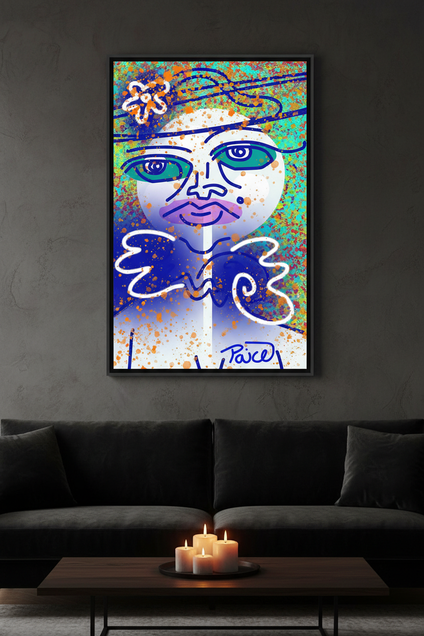 Paice Face — Dark Living Room