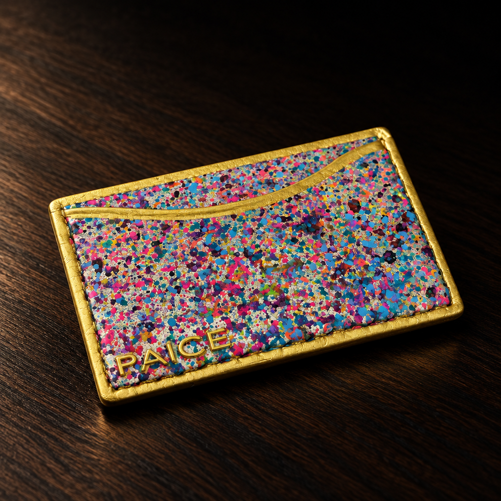 PAICE gold-trim wallet moody shot