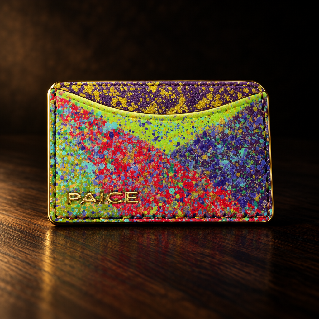 PAICE rainbow wallet moody shot