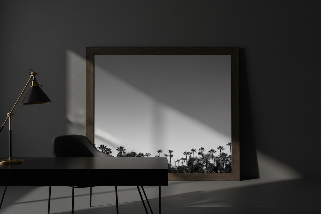 Palm Horizon — Dark Office