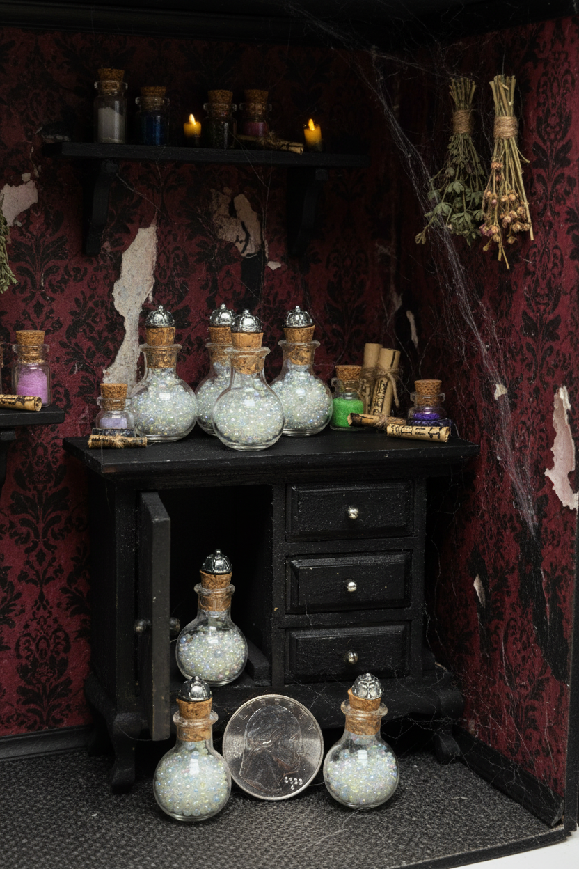 Potion Vial Apothecary Shelf