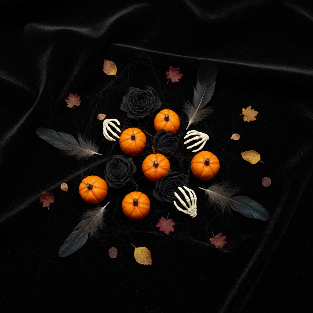 Pumpkin Flat Lay