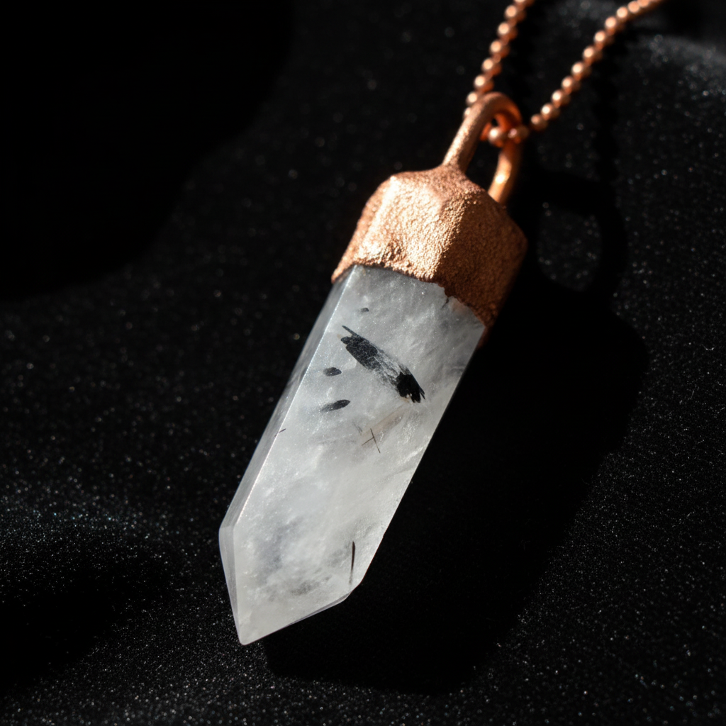 Rutilated Quartz – Close-Up