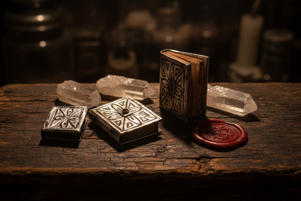 Silver Book - Curiosity Cabinet