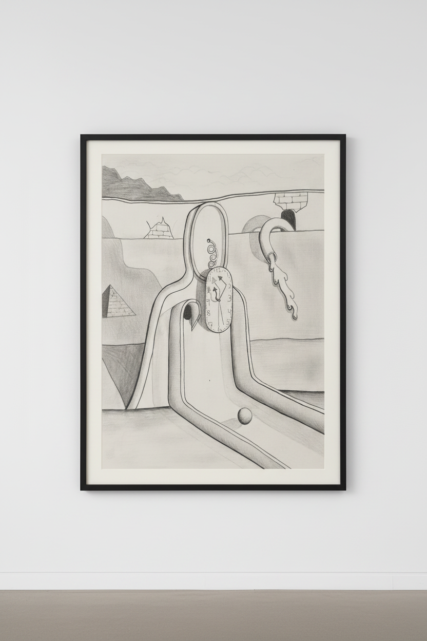 Surrealist Print — Framed Gallery