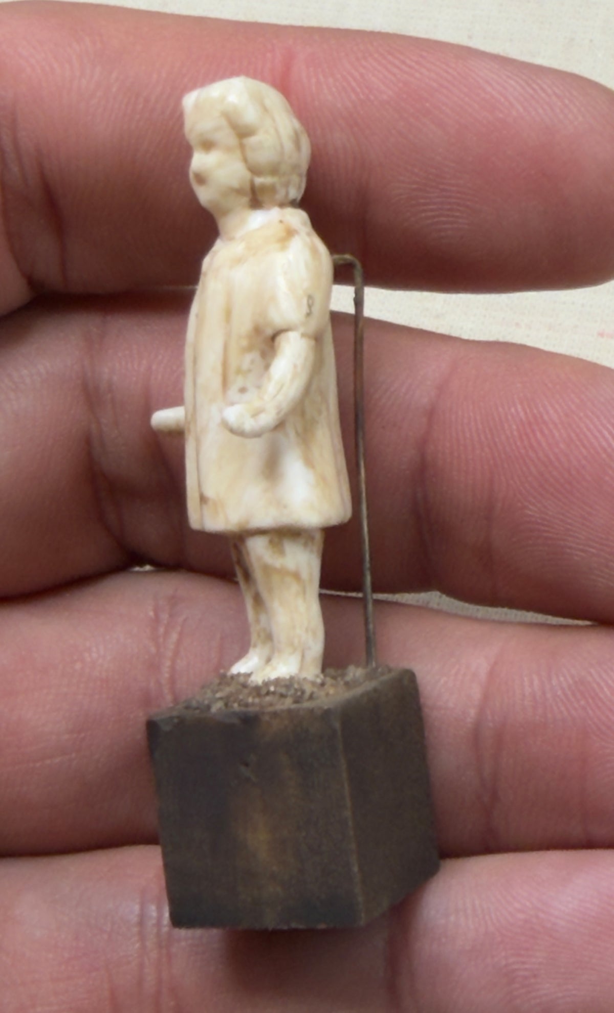 The Pale Child — Victorian Miniature Ceramic Doll