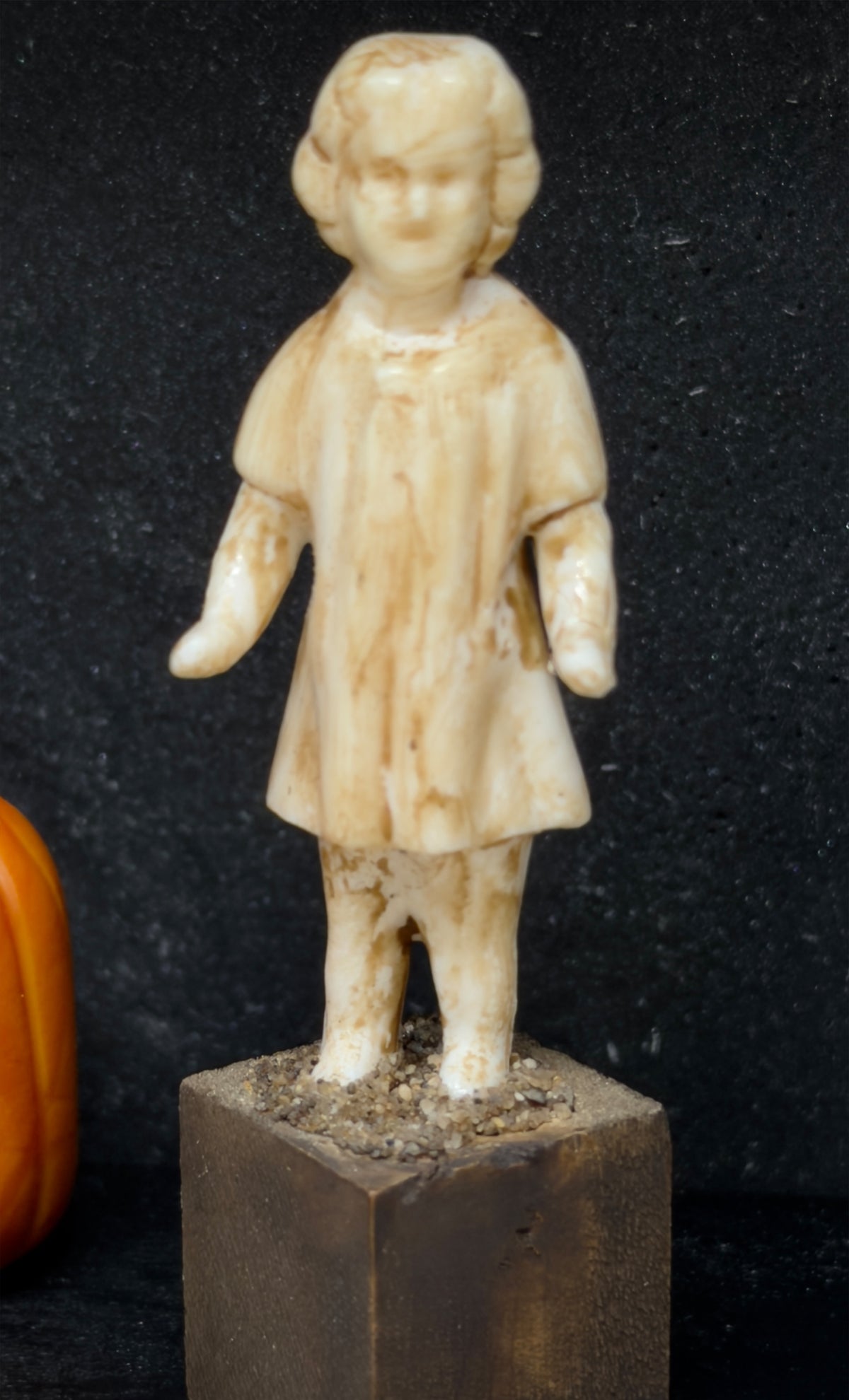 The Pale Child — Victorian Miniature Ceramic Doll