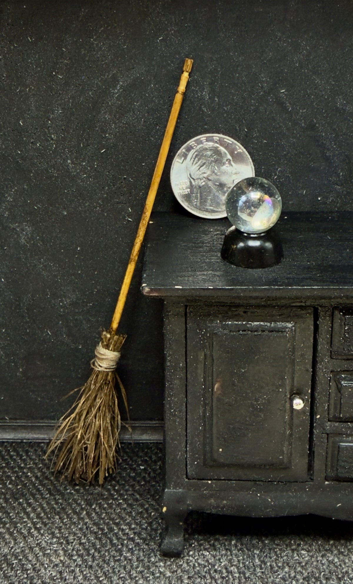 The Besom — 1:12 Miniature Witch's Broom