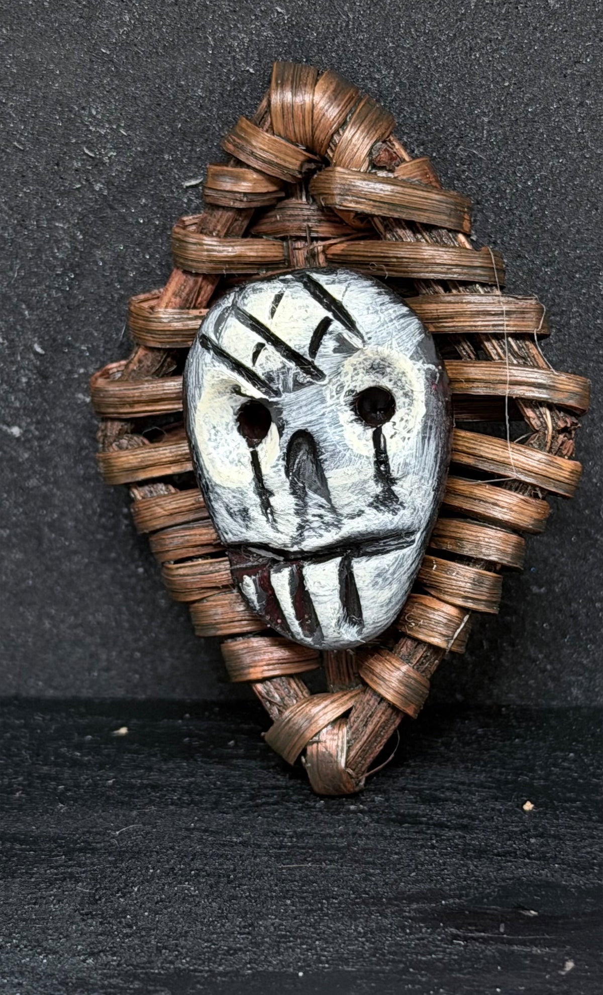 The Effigy — 1:12 Miniature Voodoo Wicker Mask